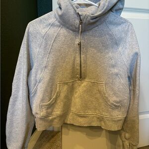 Lululemon Athletica Scuba Half Zip Crop